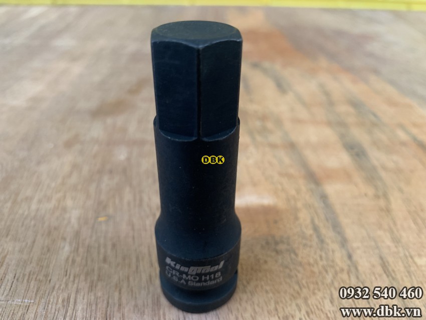 Đầu tuýp lục giác chìm 1/2 inch H18 1
