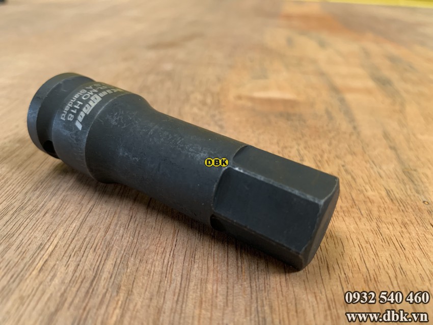 Đầu tuýp lục giác chìm 1/2 inch H18 3