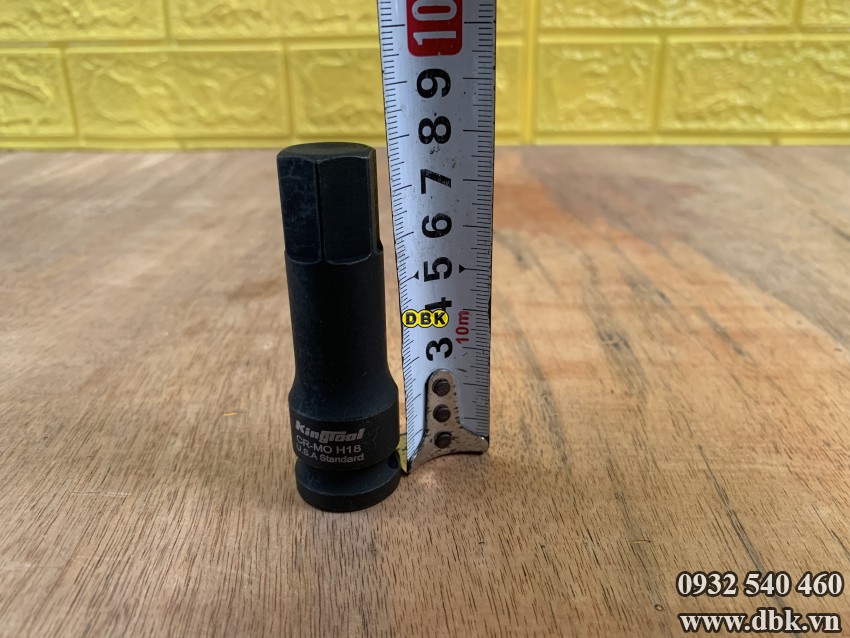 Đầu tuýp lục giác chìm 1/2 inch H18 4