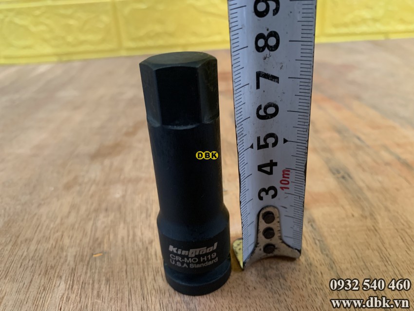 Đầu tuýp lục giác chìm 1/2 inch H19 4