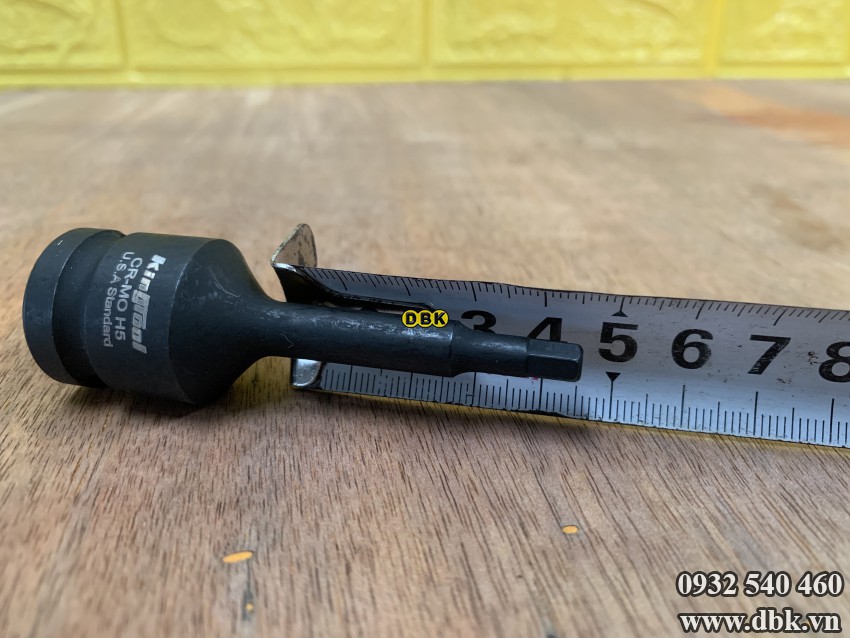 Đầu tuýp lục giác chìm 1/2 inch H5 6