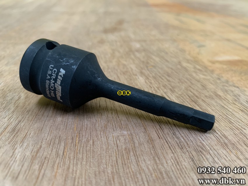 Đầu tuýp lục giác chìm 1/2 inch H6 2