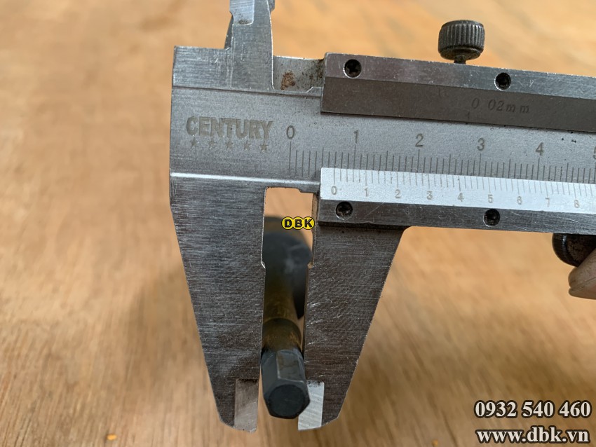 Đầu tuýp lục giác chìm 1/2 inch H6 6