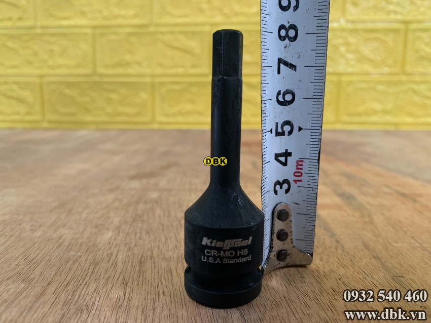 Đầu tuýp lục giác chìm 1/2 inch H8 3