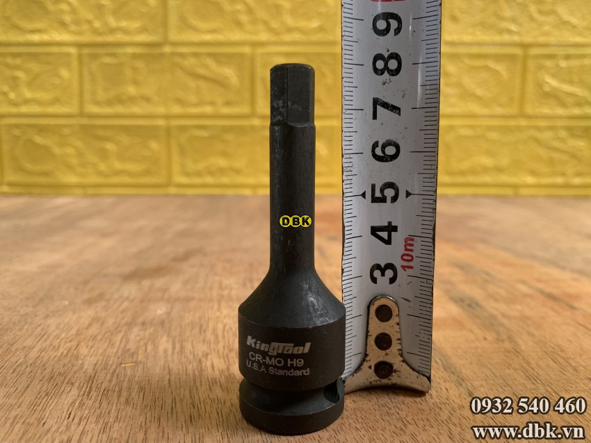 Đầu tuýp lục giác chìm 1/2 inch H9 4