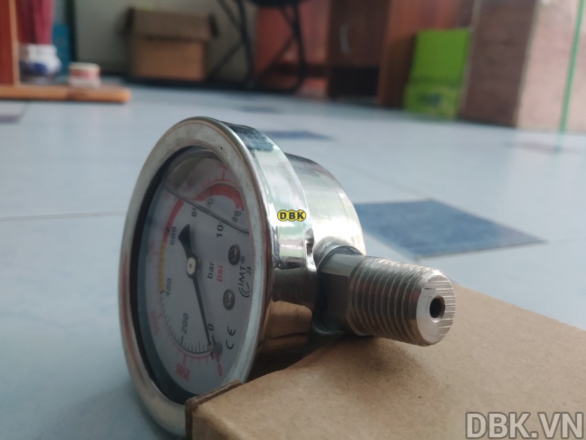 Đồng hồ đo áp suất 800 bar phi 60mm TLP SPG60 1