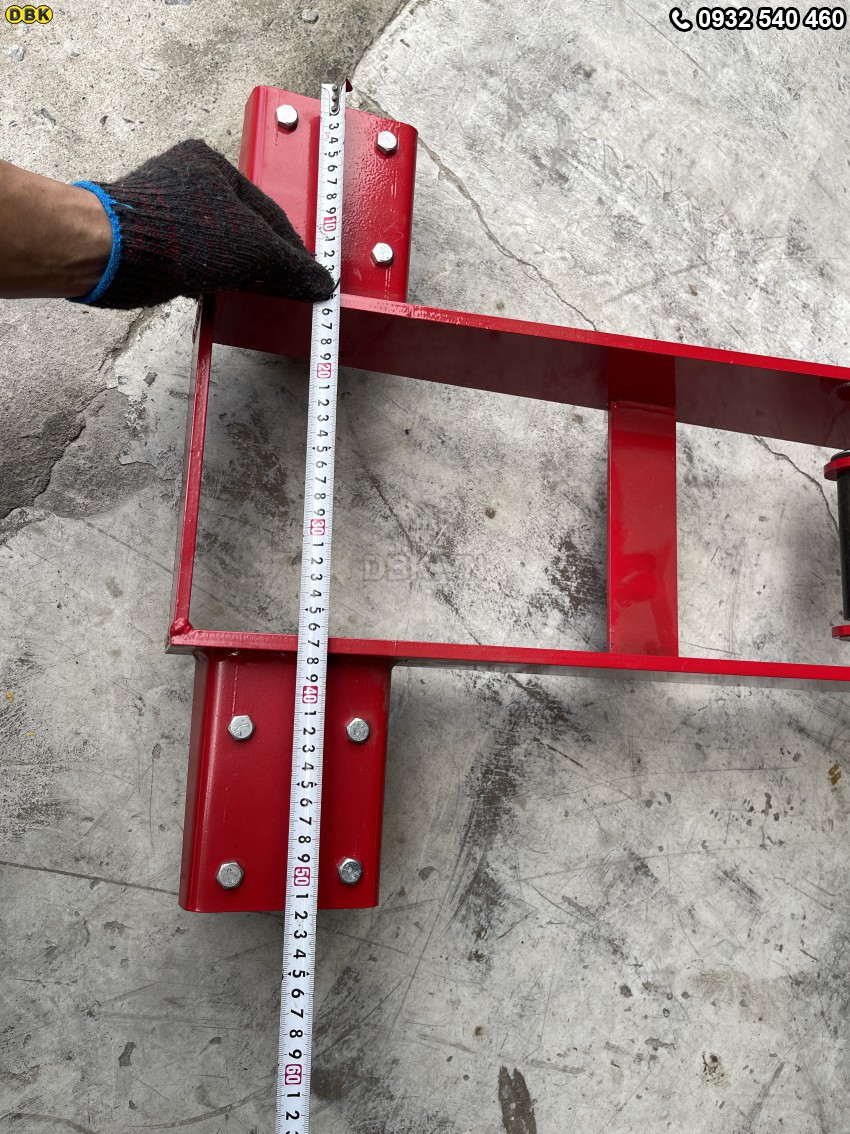 Giá đỡ hộp số kiểu nằm 2 tấn 8