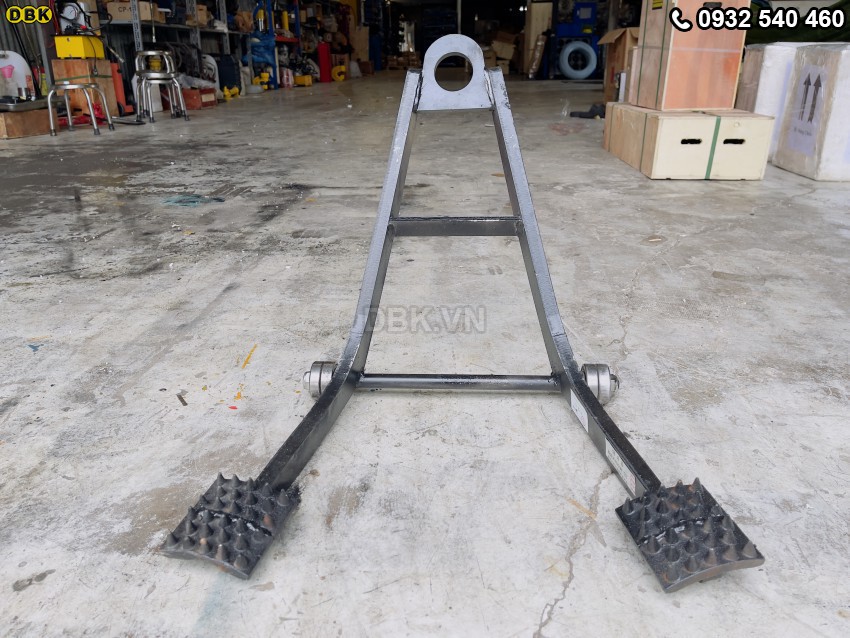 Kẹp kéo pallet đòn bẩy (có bánh xe) 2