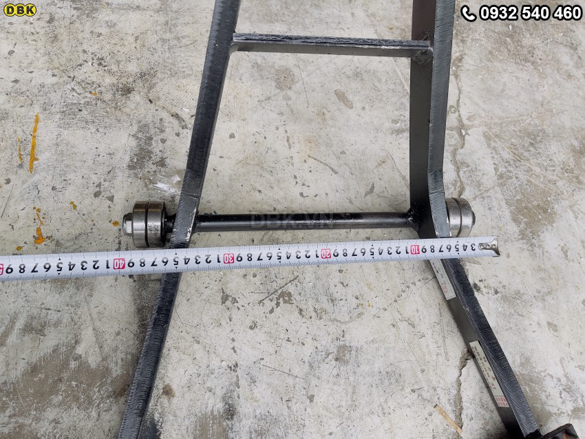 Kẹp kéo pallet đòn bẩy (có bánh xe) 5