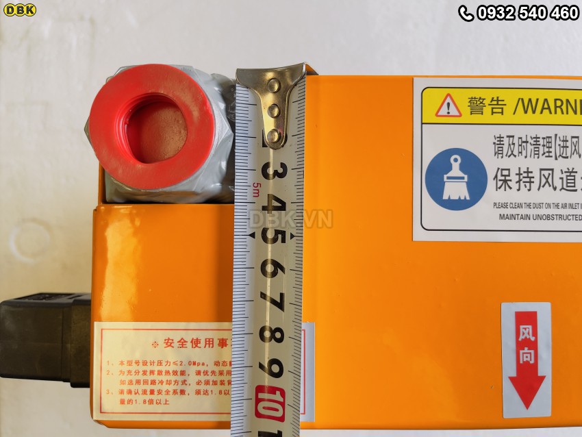 Két làm mát giải nhiệt dầu thủy lực AH0608T - 220V 4