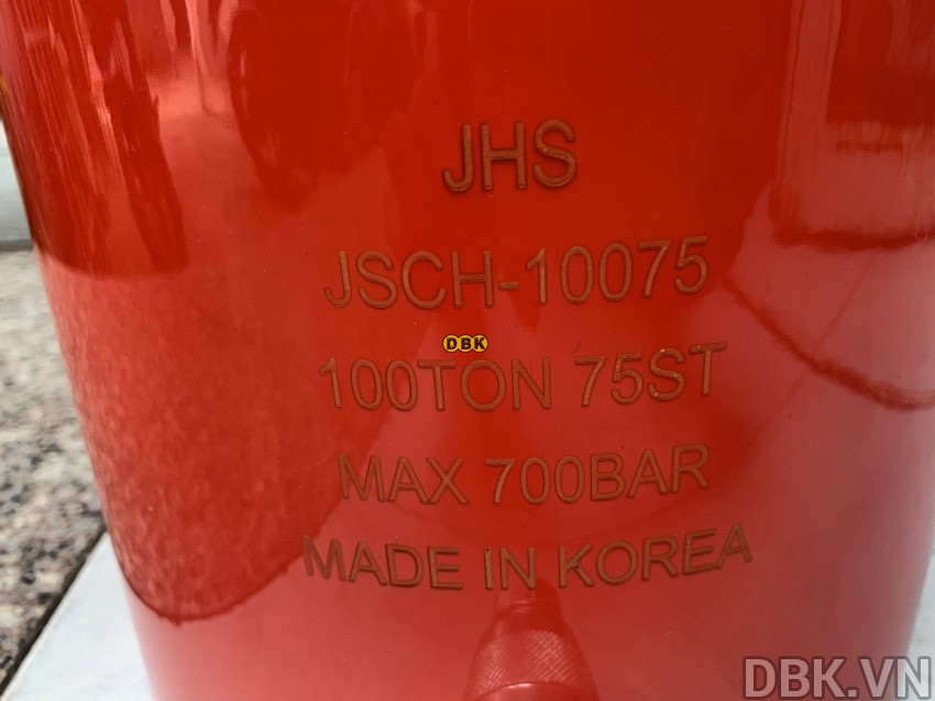 Kích thủy lực 100 tấn, 75mm JINSAN JSCH-10075 5