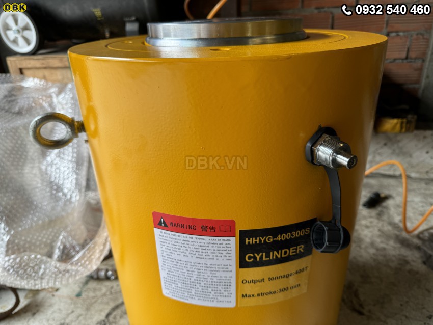 Kích thủy lực 2 chiều 400 tấn 300mm TLP HHYG-400300S 5