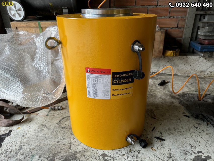 Kích thủy lực 2 chiều 400 tấn 300mm TLP HHYG-400300S 7