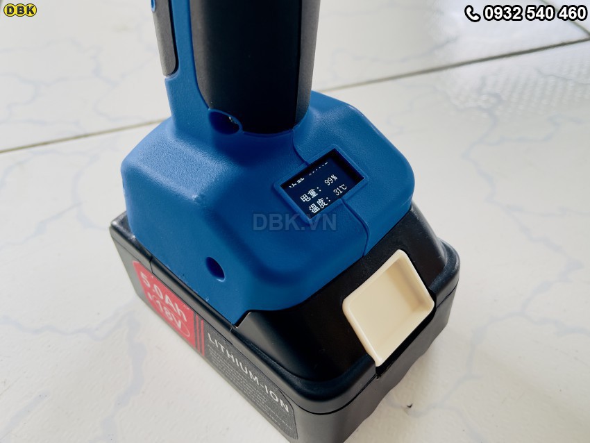 Kìm bấm cos thủy lực DBK EZ-400 dùng pin 4