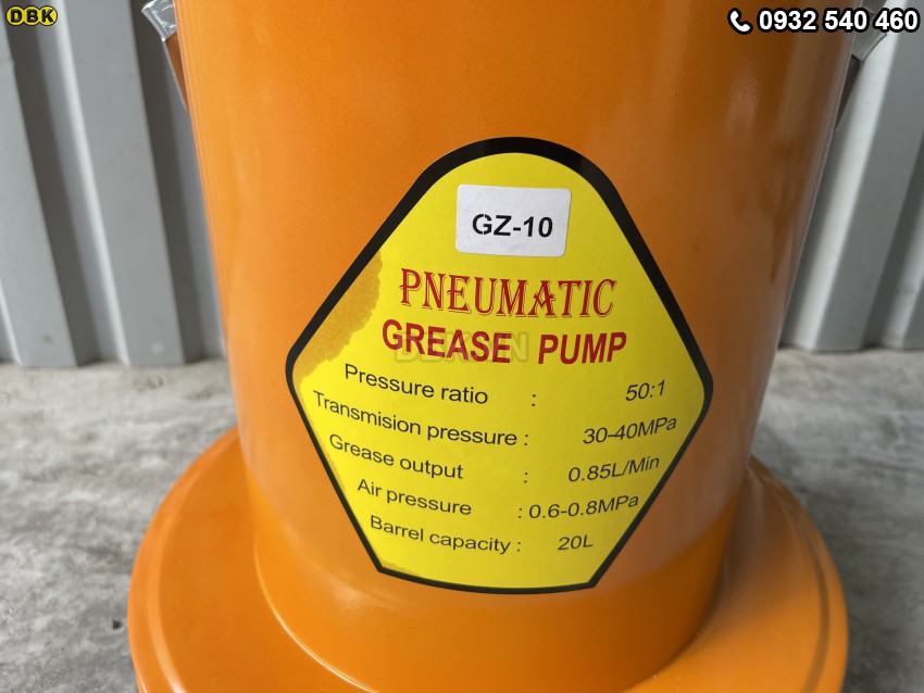 Máy bơm mỡ GZ-10 (20 lít) 3