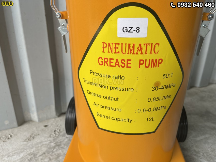 Máy bơm mỡ GZ-8 (12 lít) 3