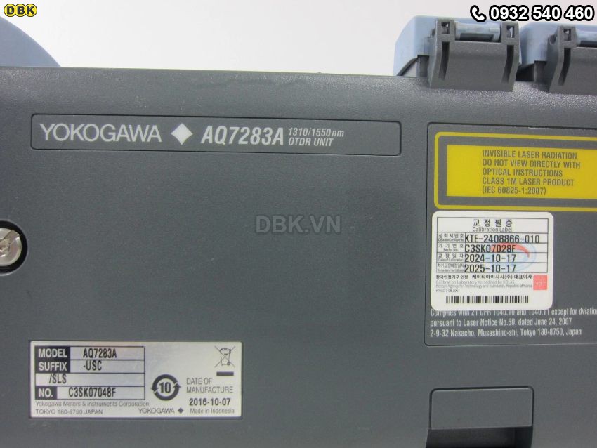Máy đo cáp quang OTDR Yokogawa AQ7280 chính hãng 8