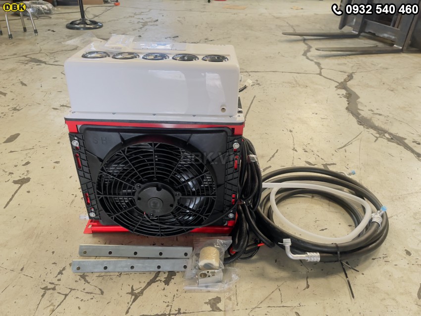 Máy lạnh, điều hoà cho xe tải điện 24v 1