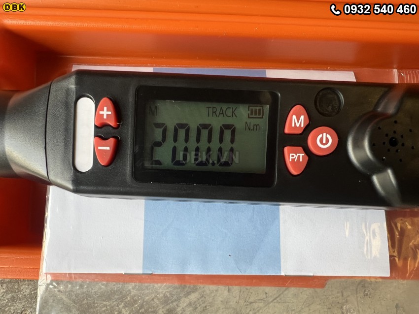 Mỏ lết lực điện tử 10-200 N.m (0-40mm) 3