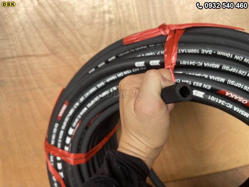 Ống tuy ô thủy lực 1 lớp 10mm (3/8 inch) 11