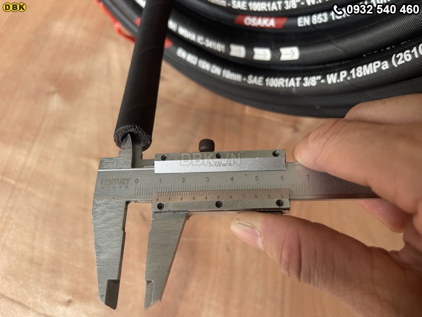 Ống tuy ô thủy lực 1 lớp 10mm (3/8 inch) 13