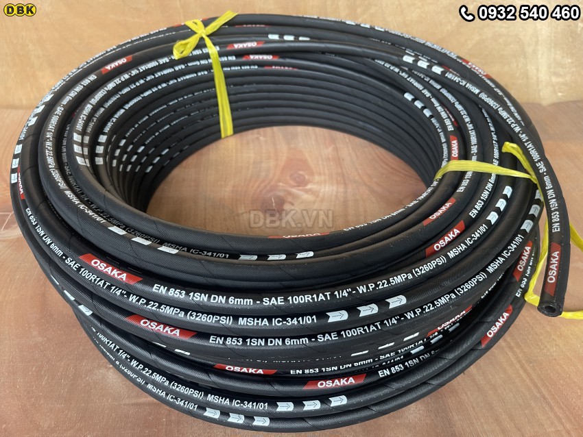 Ống tuy ô thủy lực 1 lớp 6mm (1/4 inch) 2