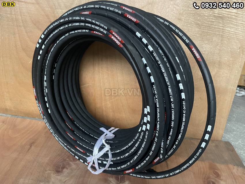 Ống tuy ô thủy lực 2 lớp 10mm (3/8 inch) 10