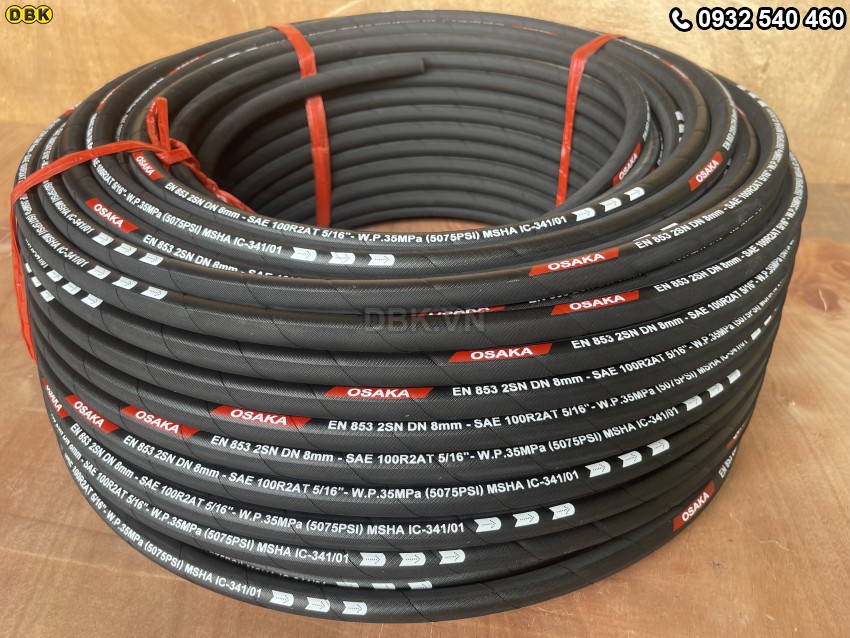 Ống tuy ô thủy lực 2 lớp 8mm (5/16 inch) 3