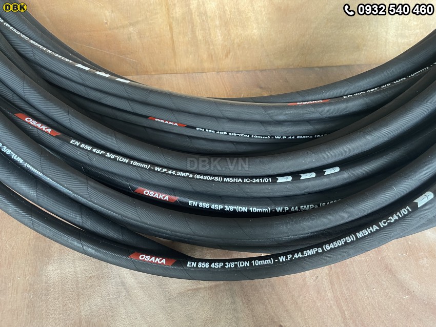 Ống tuy ô thủy lực 4 lớp 10mm (3/8 inch) 2