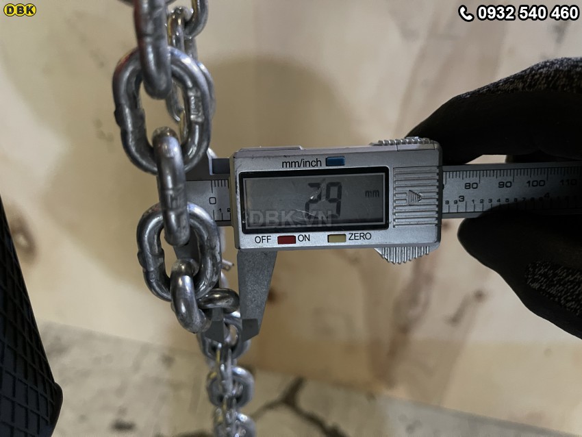 Pa lăng lắc tay Nitto VR 1 tấn 1,5 mét 2