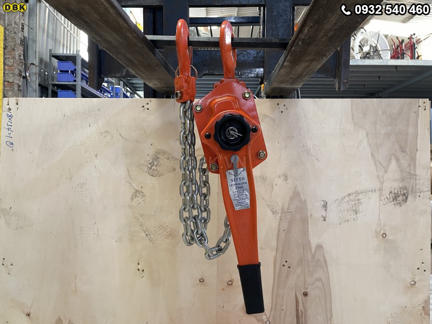 Pa lăng lắc tay Nitto VR 3 tấn 1,5 mét 2