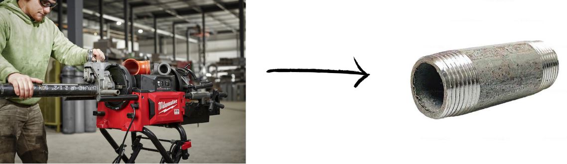 Máy tiện ren ống là gì? 