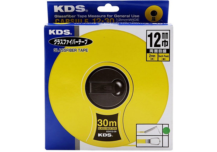 Thước cuộn sợi thủy tinh 30m KDS EGK1230 0