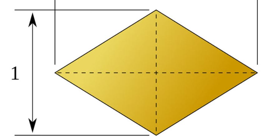 Diện tích hình thoi 7