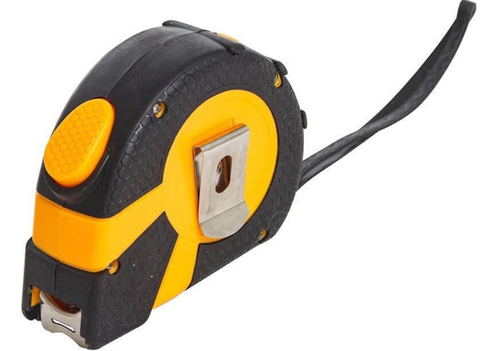 Thước cuộn thép 10m nền vàng INGCO HSMT0810 1