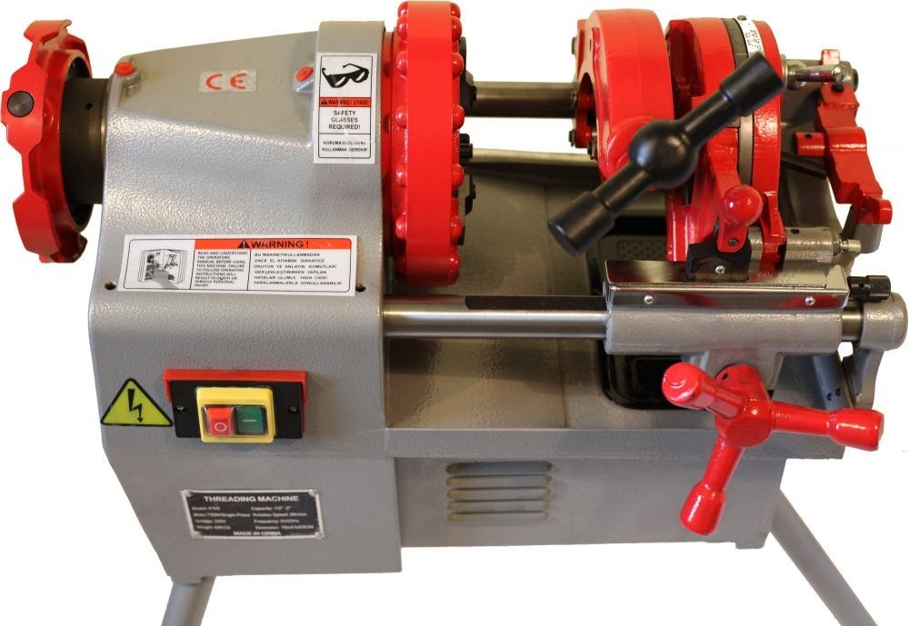 Cấu tạo của máy tiện ren ống