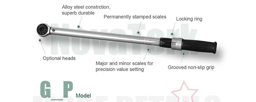 Cờ lê lực điều chỉnh Novatork - G_P Model