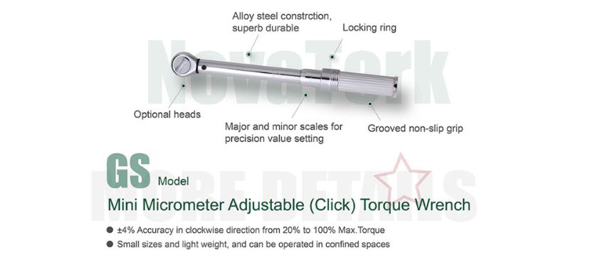 Cờ lê lực mini Novatork - GS Model