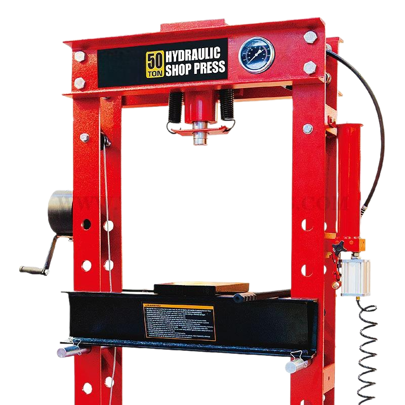 Thông số kỹ thuật của máy ép thủy lực 50 tấn Kocu TY50001 (có đồng hồ)