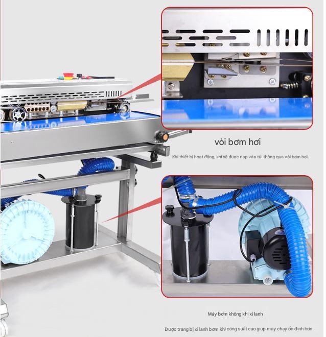 Hướng dẫn sử dụng máy hàn túi FRD-1000GS (thổi khí, in date)