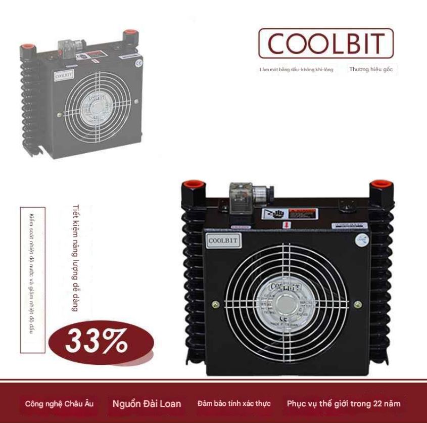 Nguyên lý hoạt động của quạt làm mát dầu thủy lực COOLBIT AL608-CA