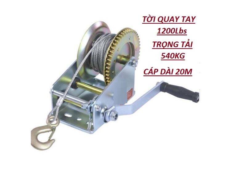 Tời quay tay inox 4