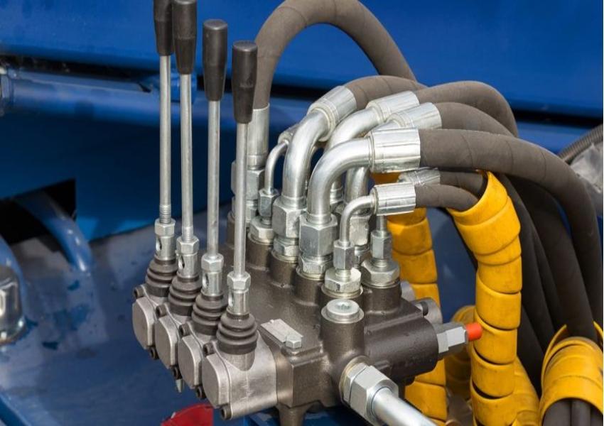 Cách van gạt tay thủy lực DCV60 (60L/phút) hoạt động