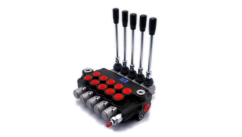 Cấu tạo của van gạt tay thủy lực P80-5 (5 tay gạt)