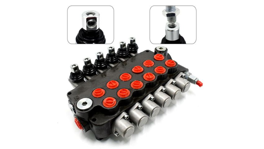 Van gạt tay thủy lực P80-6 (6 tay gạt) hoạt động như thế nào?