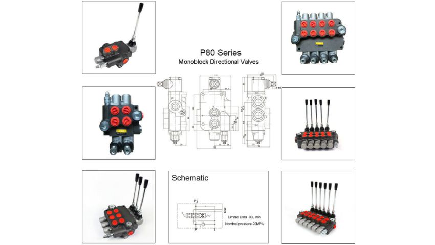 Lưu ý khi sử dụng và bảo dưỡng van gạt tay thủy lực P80-4 (4 tay gạt)