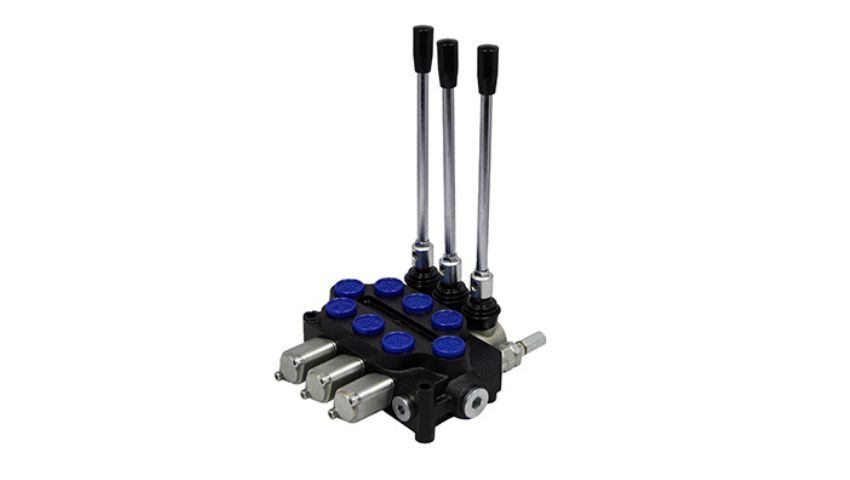 Cấu tạo của van gạt tay thủy lực P80-5 (6 tay gạt)