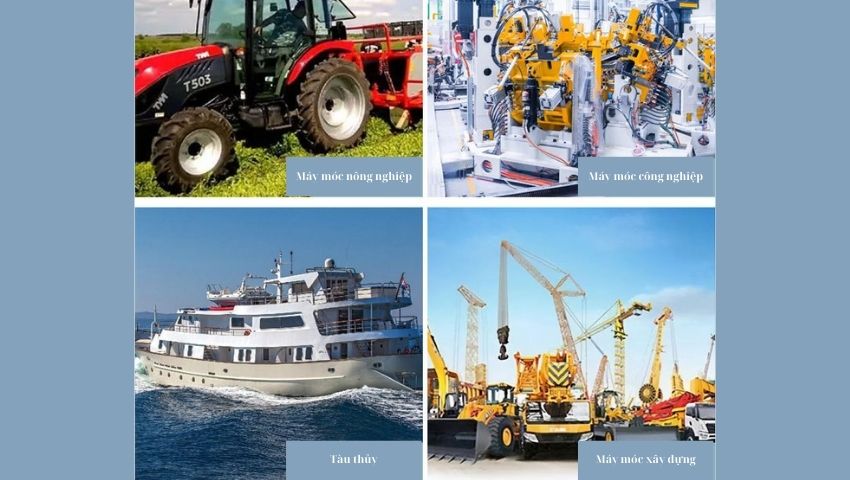 Ứng dụng của van tay gạt thủy lực ZS1-L118-4 (4 tay gạt)