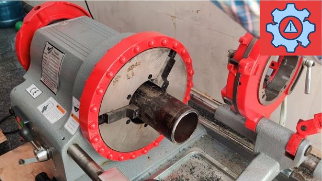 Những lỗi thường gặp trên máy tiện ren ống và cách khắc phục