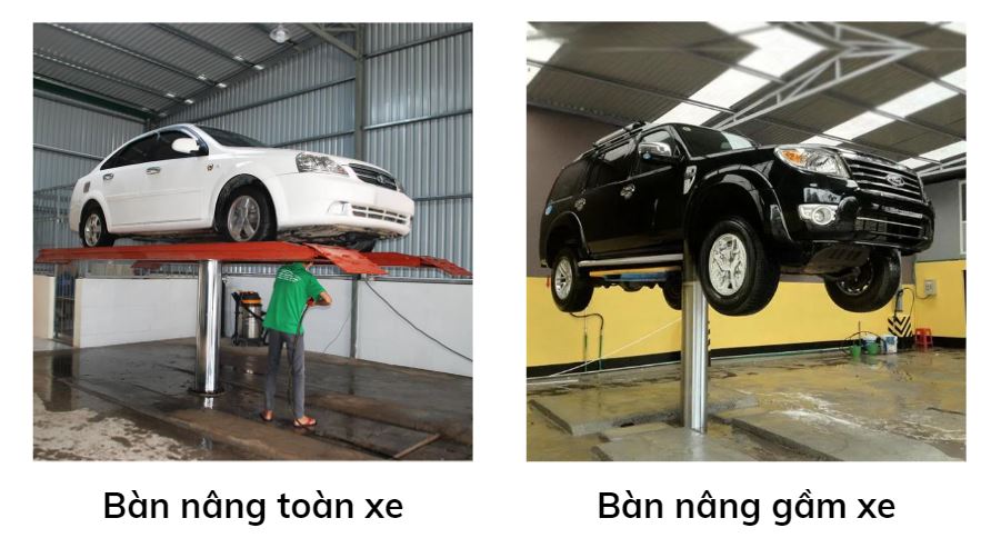 Đặc điểm cấu tạo của cầu nâng 1 trụ
